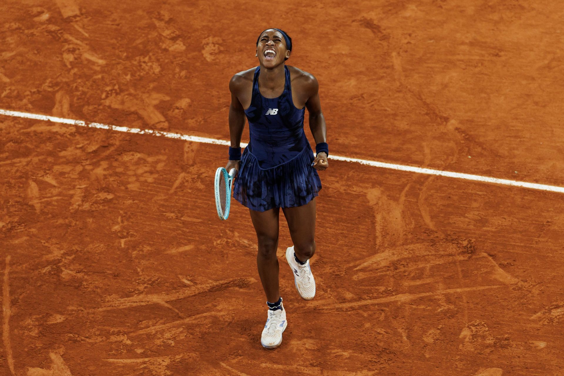 Coco Gauff is playing in her second French Open final. (Source: Getty)